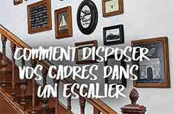 aligner des cadres sur le mur