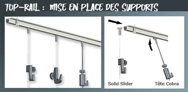 Cimaise Top Rail