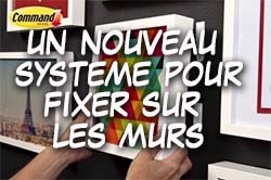 Comment fixer un tableau au mur en béton ou en placo