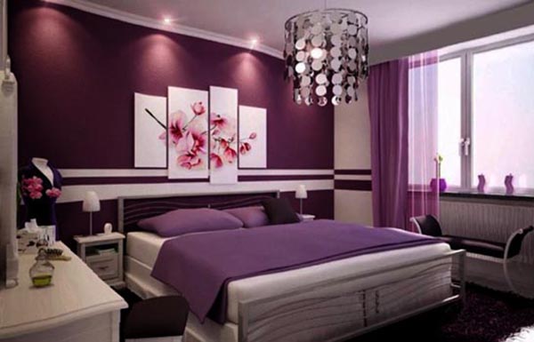 Interieur Violet