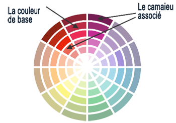 harmonie en camaieu de couleurs