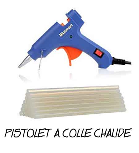 pistolet à colle chaude