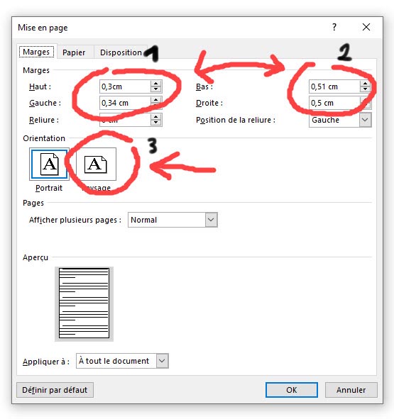 Tous les modèles de Mini-livre, MiniBook word templates