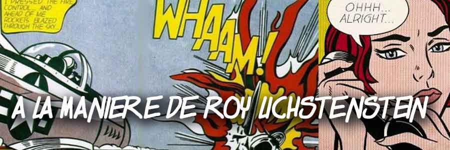 A la maniere de lichtenstein