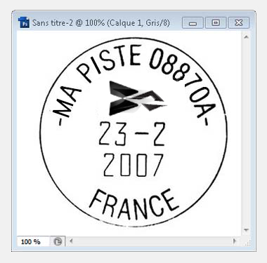 Tampon de la poste
