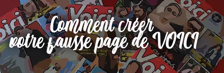 Créez un faux magazine