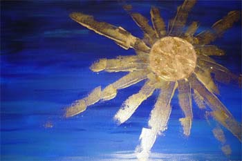 Le soleil sur la mer : structure