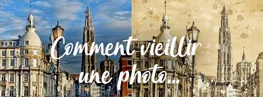 Comment vieillir une photo en ligne ou avec photoshop