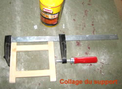 Montage du socle