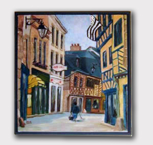 Caisse américaine - floating frame